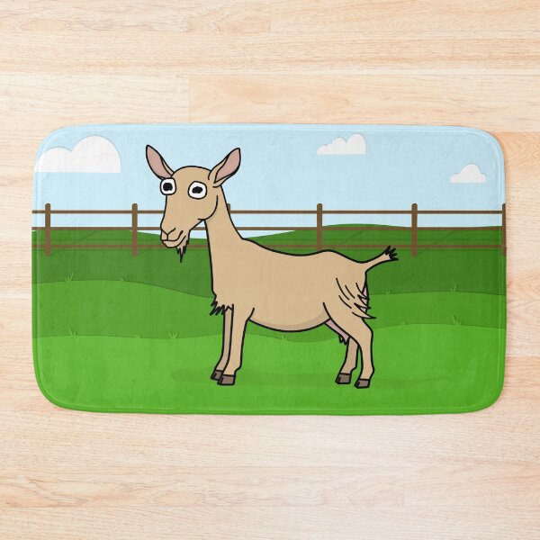 Item preview, Goofy Golden Guernsey Dairy Goat designed and sold by potatoegoat.