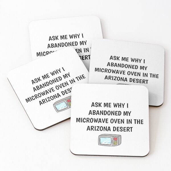 Item preview, Ask Me Why I Abandoned Microwave in Desert designed and sold by rainbow-milk.