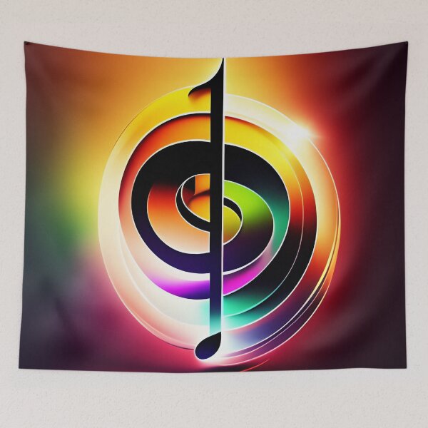 Item preview, Vibrant musical themed digital print in a variety of mediums designed and sold by dcrc.