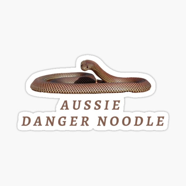 Aperçu de l'œuvre Nouilles Aussie Danger créée et vendue par Little-Bit-Xtra.