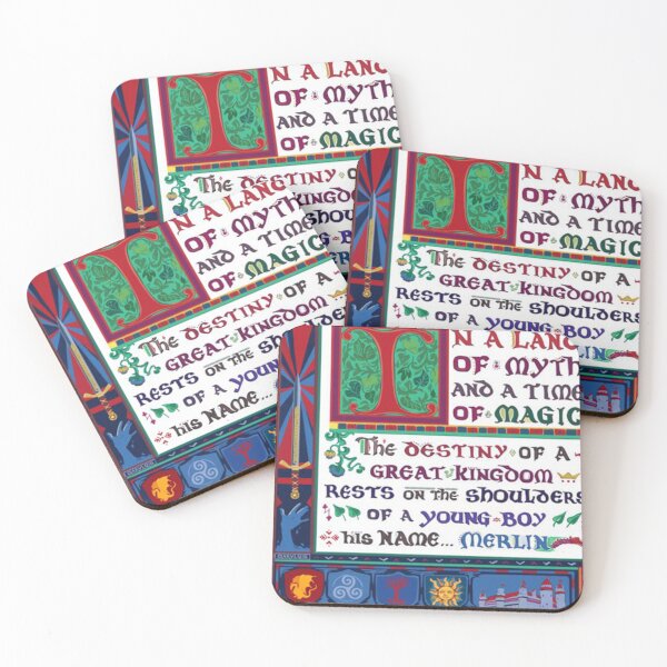Item preview, In a land of myth and a time of magic - Merlin Poster designed and sold by cludiaChristie.