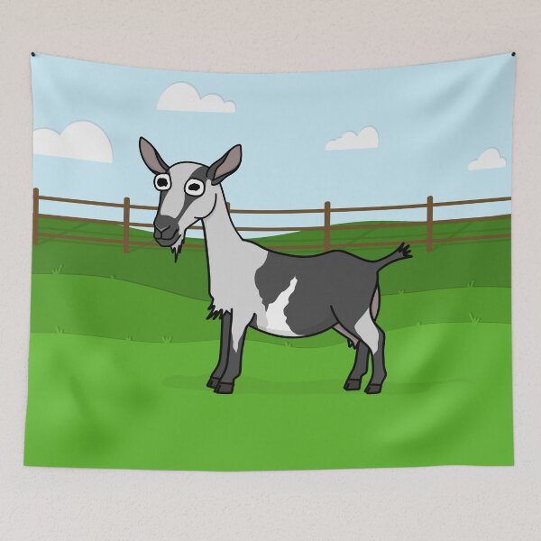 Item preview, Goofy Alpine Dairy Goat designed and sold by potatoegoat.