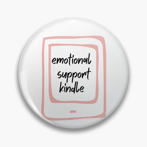 Item preview, Emotional Support Kindle, Emotional Support Kindle,kindle, emotional support kindle, this is my emotional support kindle Sticker designed and sold by ataraxiastore.