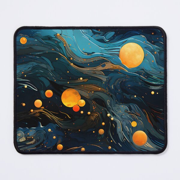 Item preview, Van Gogh Starry Night Outer Space Pattern 11 designed and sold by DigitalPatternx.