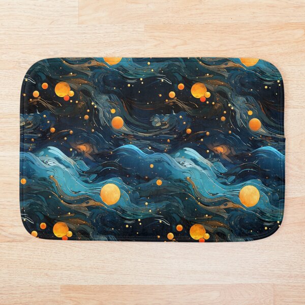 Item preview, Van Gogh Starry Night Outer Space Pattern 11 designed and sold by DigitalPatternx.