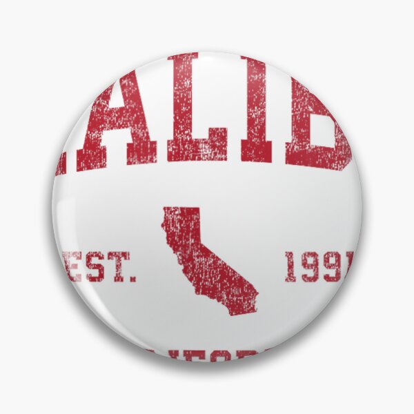 Item preview, Malibu California CA Vintage Sports Design Red Print T-Shirt	 designed and sold by JudahGyamfi.