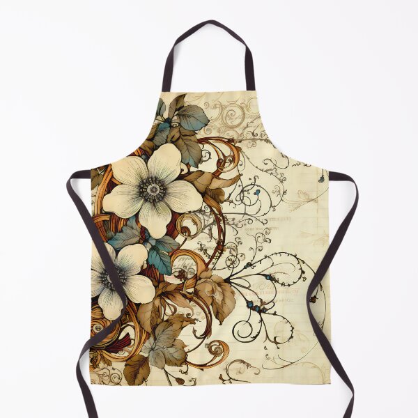 Item preview, Steampunk Flowers on old Manuscript designed and sold by BrandonArtWorld.