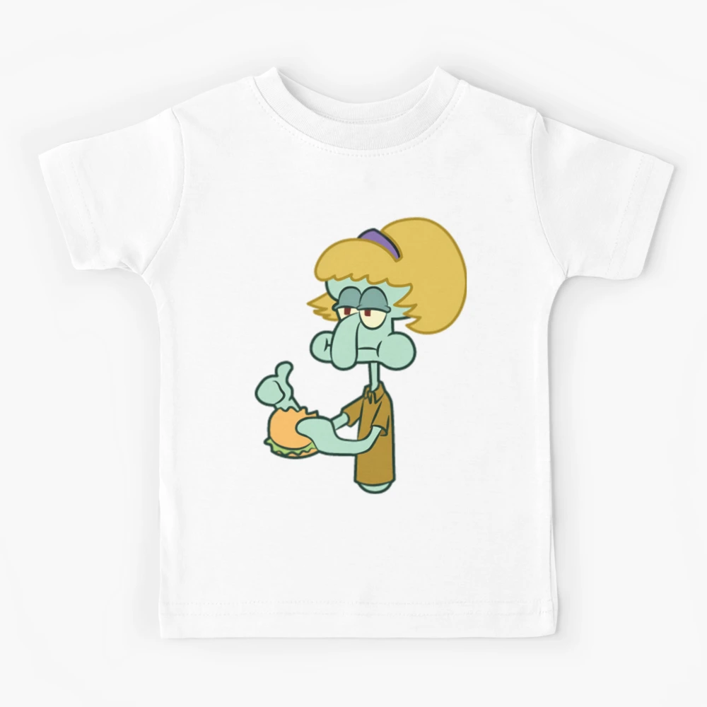 SpongeBob Squidward Wig Kids T-Shirt