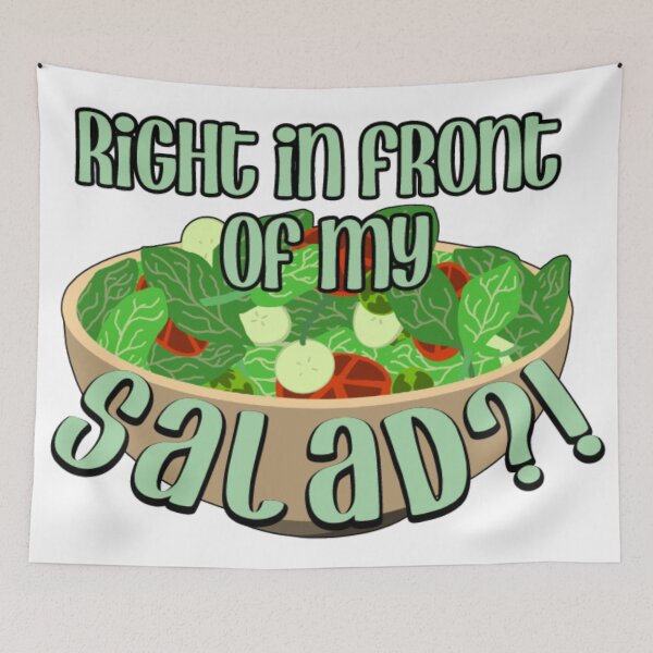 Item preview, Right in front of my salad?! designed and sold by Cosmic Leviathan Art.