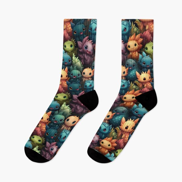 Artikelvorschau, Niedliche Drachen Kawaii Bunte Babydrachen entworfen und verkauft von TheMerch-er.