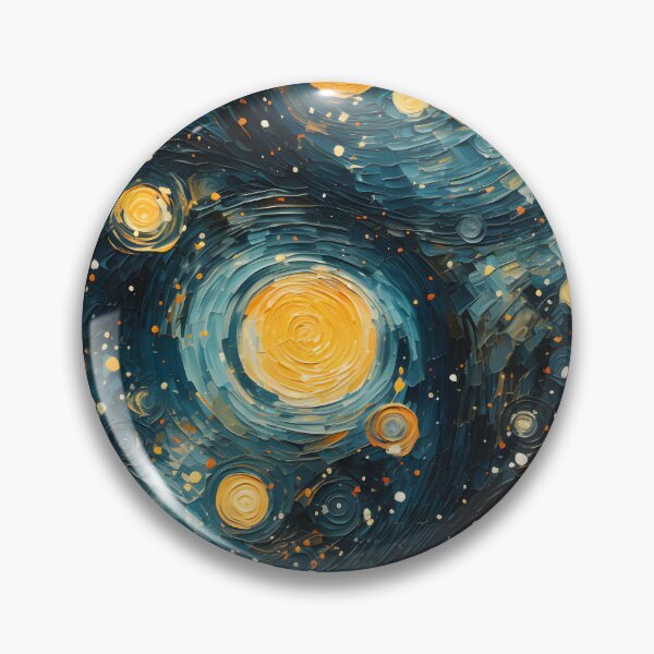 Artikelvorschau, Van Gogh Sternennacht-Weltraummuster 12 entworfen und verkauft von DigitalPatternx.