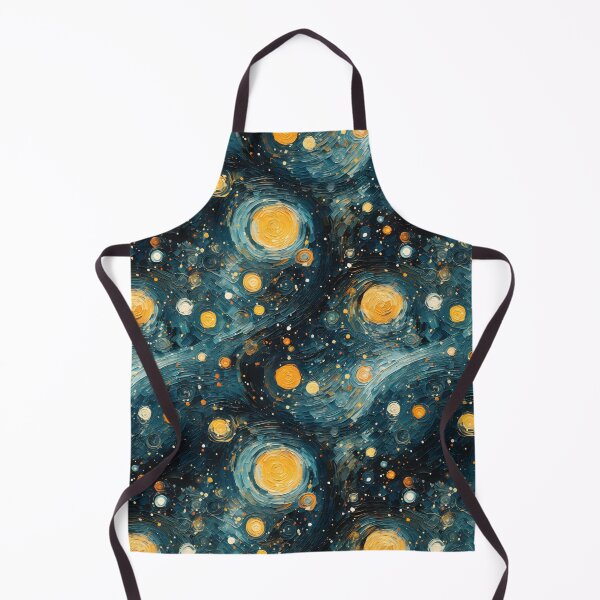 Item preview, Van Gogh Starry Night Outer Space Pattern 12 designed and sold by DigitalPatternx.
