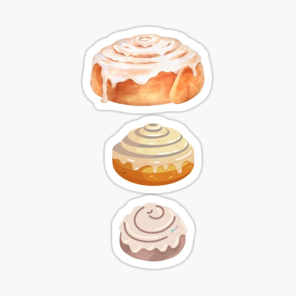 Cinnamon Roll Stickers for Sale