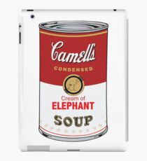 CAMELL’S Cream of ELEPHANT Soup Pop Art iPad Case/Skin