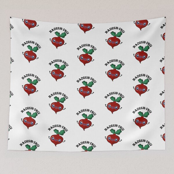 Item preview, Radish-ing Funny Radish Puns  designed and sold by punnybone.