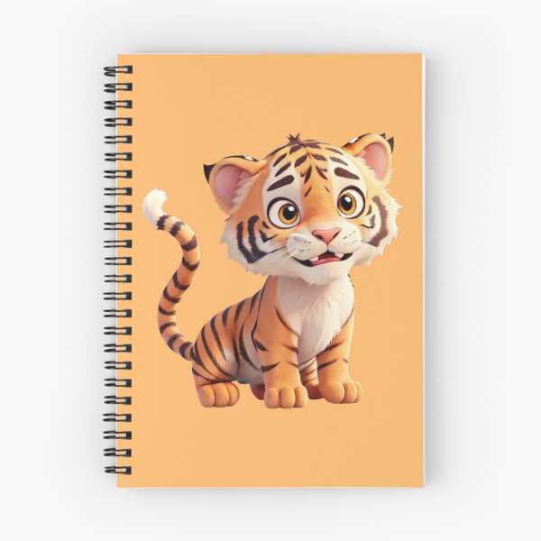 Item preview, Adorable 3D style animated tiger - lovely designed and sold by ChickNickStudio.