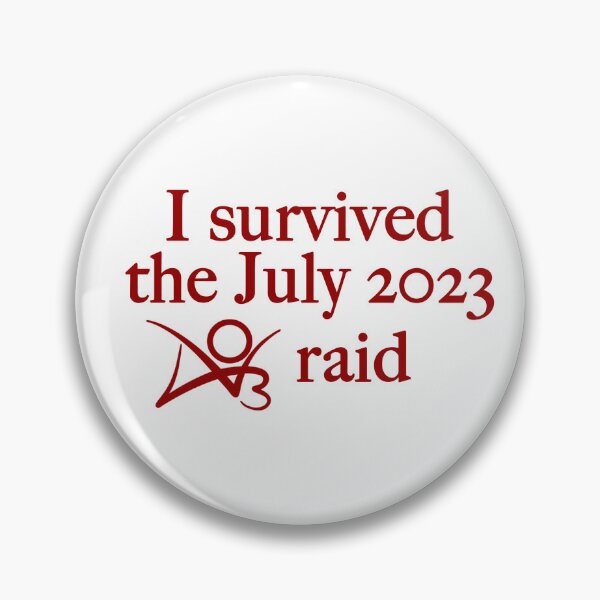Item preview, AO3 raid survivor designed and sold by Ivegivenuponart.
