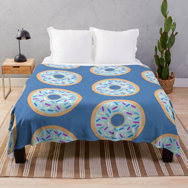 Item preview, Blue frosted donut designed and sold by charmednight.