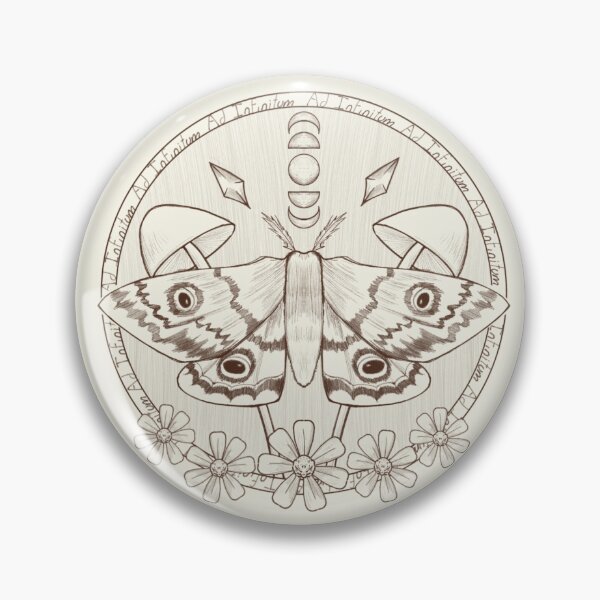 Item preview, Ad infinitum moth designed and sold by AlisArtShopHehe.
