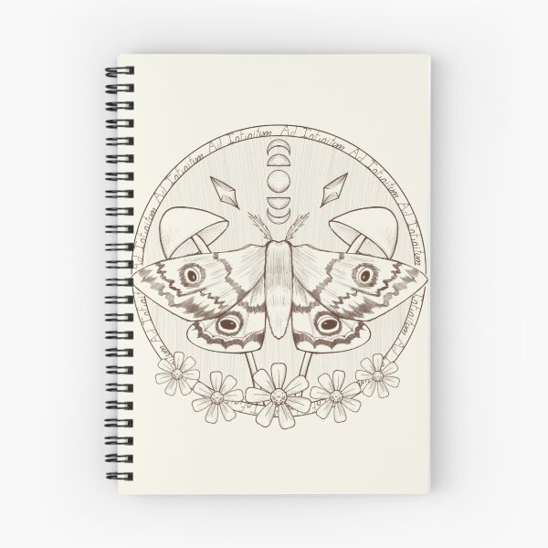 Item preview, Ad infinitum moth designed and sold by AlisArtShopHehe.