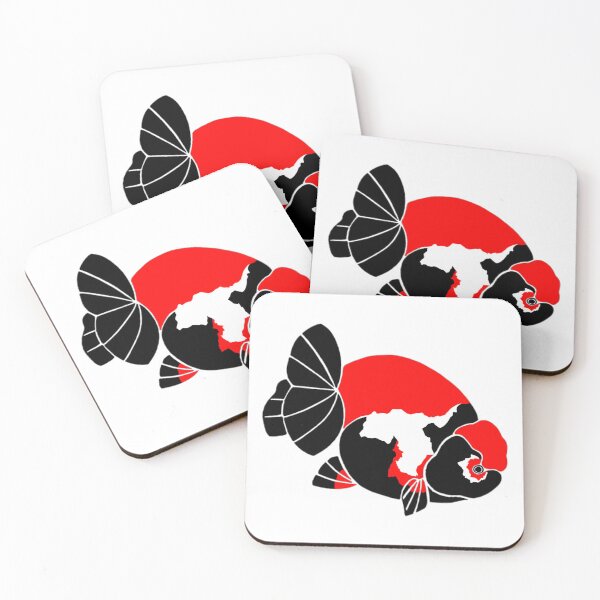 Item preview, Ranchu Tri Color 2 Goldfish Logo 20 designed and sold by Nosnah.