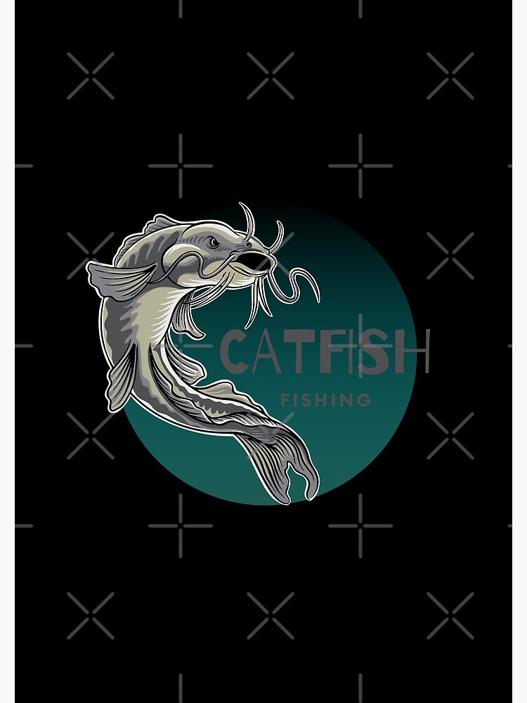 CATFISH FISHING Spiral Notebook for Sale by corralmontana