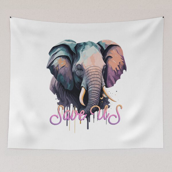 Item preview, Save Elephant designed and sold by BeeSoL.