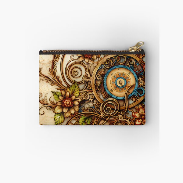 Item preview, Steampunk Flowers on old Manuscript designed and sold by BrandonArtWorld.