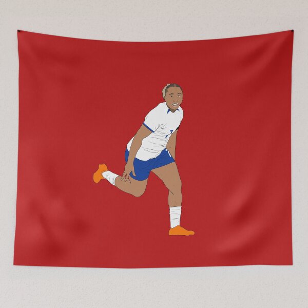 Item preview, Lauren James England Women's Football Minimalist designed and sold by Hevding.