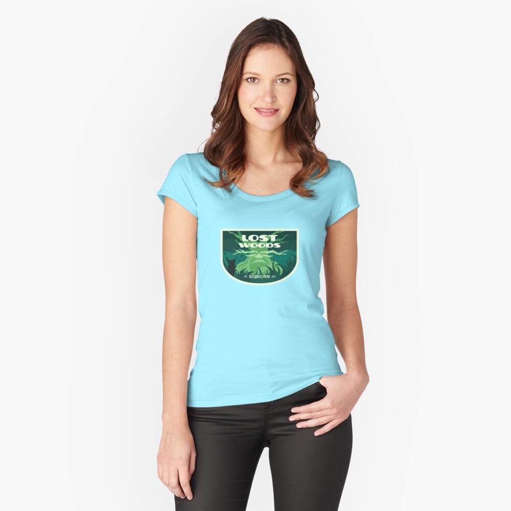 Item preview, Fitted Scoop T-Shirt designed and sold by greermiceli.