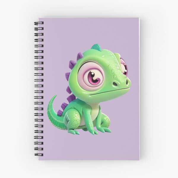 Item preview, 3D Style Animated Adorable Chameleon - Lovely designed and sold by ChickNickStudio.