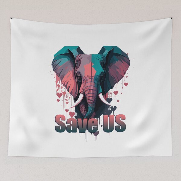 Item preview, Save Elephant designed and sold by BeeSoL.