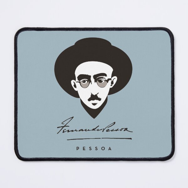 Item preview, Poet Fernando Pessoa, Artwork Nº 11E Blue designed and sold by Bauani.