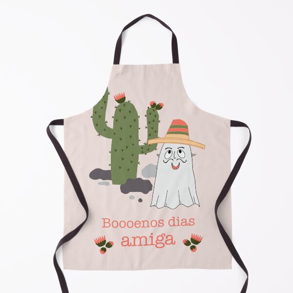 Item preview, Boooenos dias amiga ghost designed and sold by FrancesPoff.