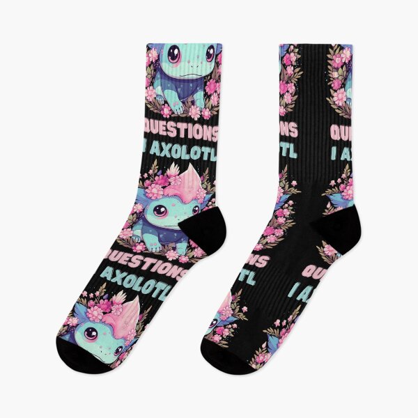 Item preview, I Axolotl Questions Cute Axolotl Kawaii designed and sold by ArtFromBeyond.