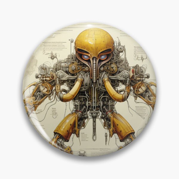 Item preview, Octopus Robot Build Alien designed and sold by Jannefranklin.