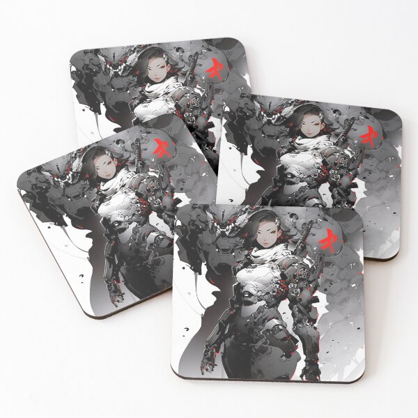 Item preview, Cyberpunk Mech Girl - Unleashing Hell  designed and sold by Splatter-arts.