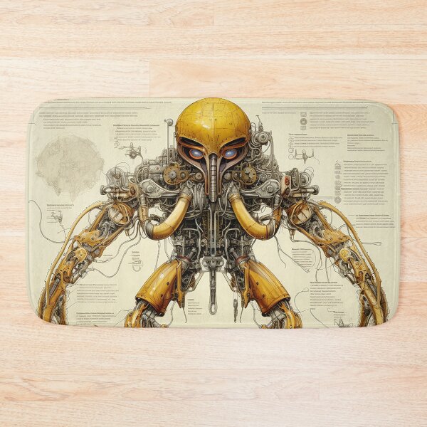 Item preview, Octopus Robot Build Alien designed and sold by Jannefranklin.