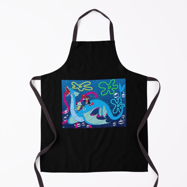 Item preview, Spongebob, Squidward and Mister Krabs ride a sea dragon designed and sold by TrendyKyleAs.