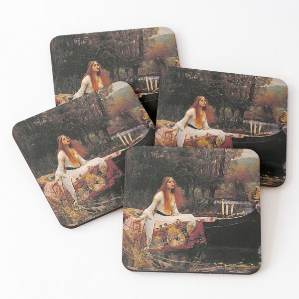 Item preview, The Lady Of Shallot - Waterhouse Poster designed and sold by RogerMartha.
