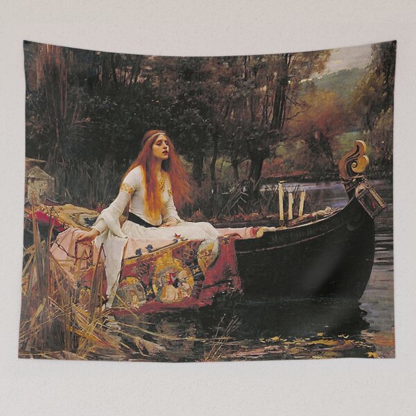Item preview, The Lady Of Shallot - Waterhouse Poster designed and sold by RogerMartha.