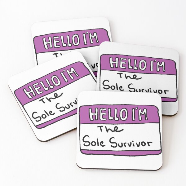 Item preview, Hello i'm The Sole Survivor designed and sold by Childish by Design.