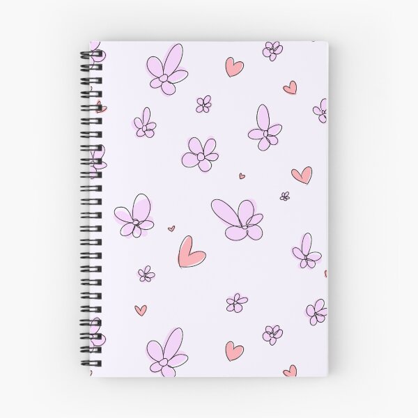 Item preview, Heartstopper flowers and hearts mix (purple) designed and sold by Sophprano.