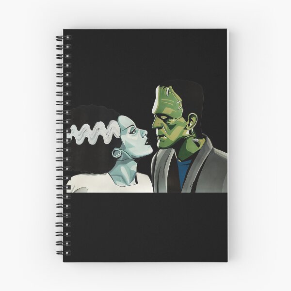 Item preview, Frankenstein Monster amp; Bride Halloween Romantic Kiss Scene designed and sold by BailenHamlet.