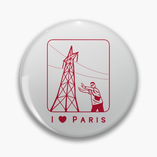 Item preview, Fun with popular towers. Design For tourists in Paris and Pisa in red ink designed and sold by martodesign.