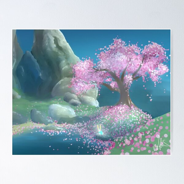 Item preview, Satori Mountain Poster designed and sold by RogerMartha.