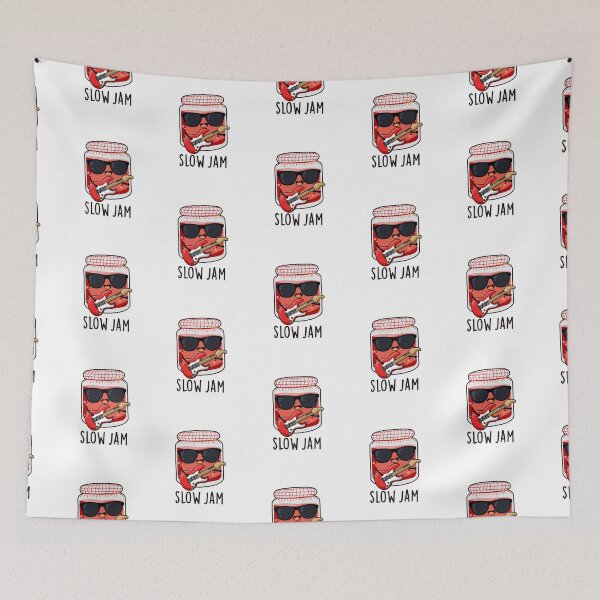 Item preview, Slow Jam Funny Music Puns  designed and sold by punnybone.
