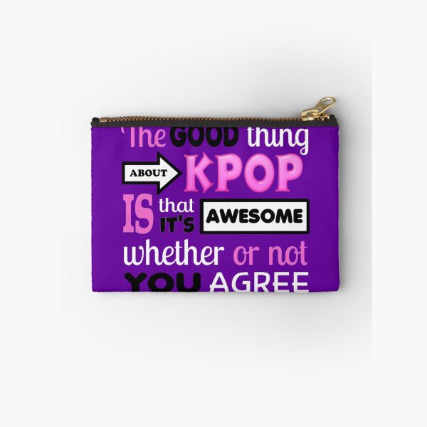 Item preview, GOOD THING ABOUT KPOP - PURPLE designed and sold by Kpop Seoul Shop.