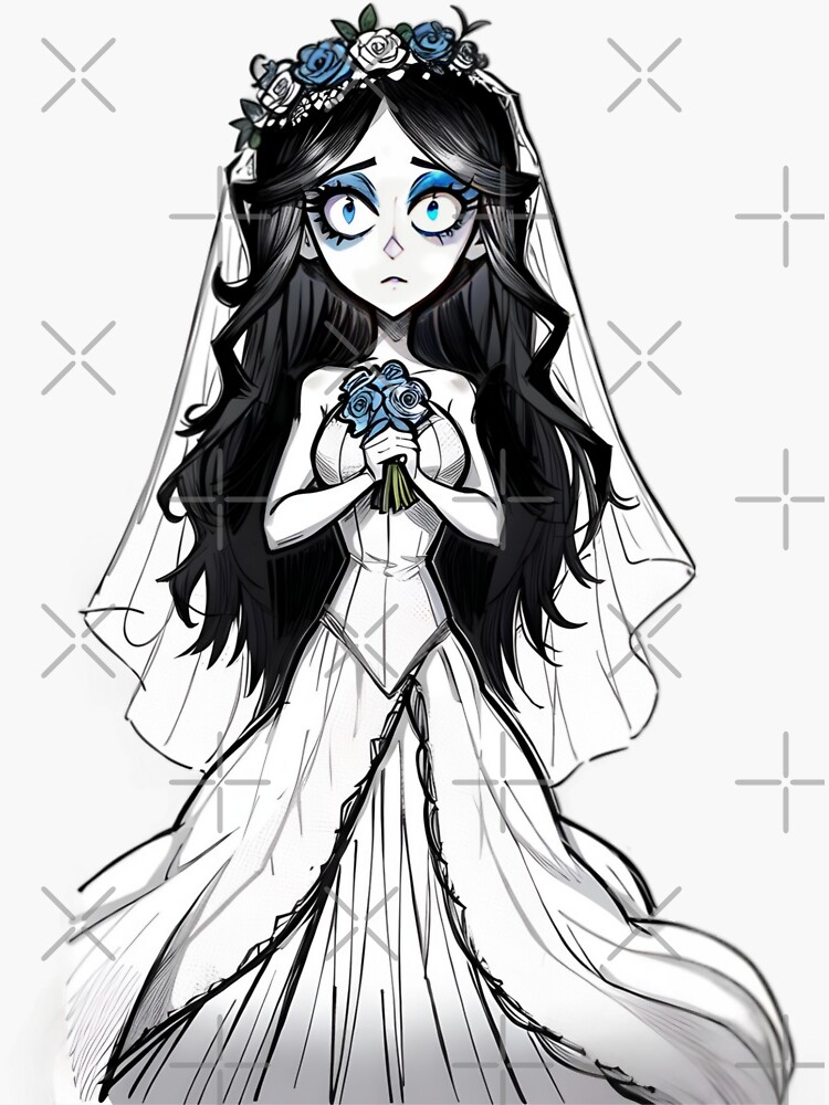 SCREAM and CORPSE BRIDE Horror Movies Illustrations Digital - Etsy Norway