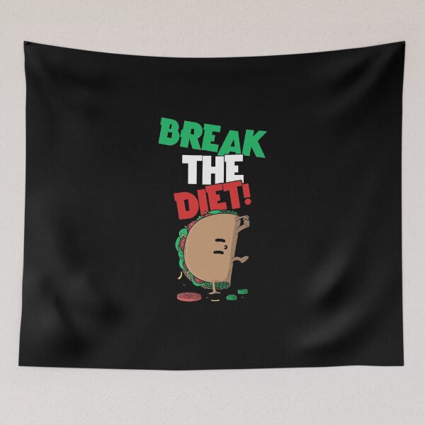 Item preview, Break the Diet designed and sold by PB-Sandwich.